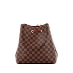 Сумка-ведро NeoNoe Damier with Leather MM 2