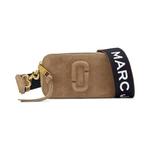 Сумки через плечо Marc Jacobs The Hairy Suede Covered Snapshot Bag 'Фундук' 1