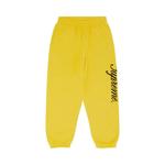 Спортивные штаны Supreme Raised Script Sweatpant 'Yellow' 1