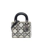 Сумка-сэтчел Cannage Sequin Lady Dior размера мини (2014 год) 1