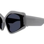 Солнцезащитные очки Balenciaga Geometric 'Серый/Синий' 3