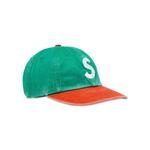 Шапки Supreme Pigment Coated 2-Tone S Logo 6-Panel 'Green' 2