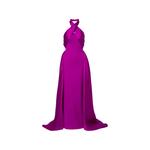 Rumi halterneck maxi dress 1