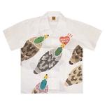 Рубашки на пуговицах Human Made Duck Aloha Button Down Shirt «Белый» 1