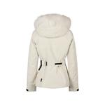 belted faux-fur hood jacket 3