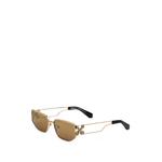 Allen geometric-frame sunglasses 2
