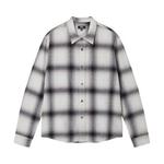 Рубашки на пуговицах Stussy Hellshire Plaid Shirt 'Grey' 1
