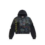 Худи Forever Glitch Black 1