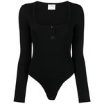 Боди с длинными рукавами и вышитым логотипом 1
