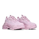 Кроссовки Balenciaga Wmns Triple S Sneaker «Allover Logo — Pink» 8