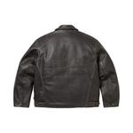 Кожаные куртки Supreme x Schott Leather Racer Jacket 'Черный' 2