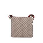 Сумка через плечо Courrier Zip Messenger GG Coated Canvas with Applique Medium 2