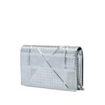 2019 Metallic Patent Microcannage Diorama Wallet on Chain crossbody bag 3