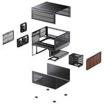 Jonsbo N5 ATX корпус - Black черный 2