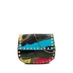 2014-2015 Nappa and Canvas Camouflage Rockstud Flap crossbody bag 1