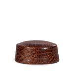 croc-effect pillbox hat 3