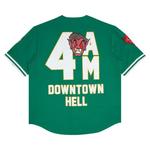Джерси Supreme x Mitchell & Ness Downtown Hell Baseball Jersey 'Green' 2