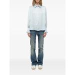Thely long-sleeve satin shirt 2
