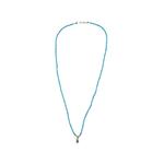 faceted beaded teardrop necklace 1