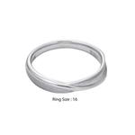 LITZ 18K белое золото кольцо с бриллиантом YM-BR1045C 4