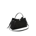 Gyoza suede tote bag 3