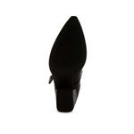 Мюли с резной пряжкой черного цвета Carved Buckle Statement Mules in Black 7