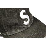 Бейсболки Supreme x Kevlar Denim S Logo 6-Panel 'Black' 2