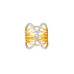TOMEI кольцо коллекции Diamond Cut, желтое золото 916/22K 1