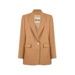 single-breasted shawl-lapel blazer 1