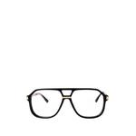 geometric-frame glasses 1