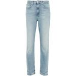 Узкие джинсы с завышенной талией 1