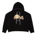 Верхняя одежда Palm Angels PA Punk Bear Худи 'Чёрный/Коричневый' 1
