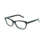 Очки Saint Laurent Square-Frame Optical Frames 'Глянцевый черный' 2