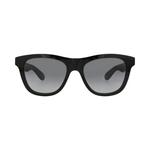 Очки Alexander McQueen Square-Frame Recycled Acetate Sunglasses 'Black Grey' 1