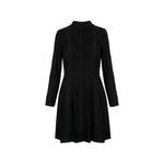 lace-panelled pleated mini dress 1