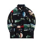 Куртки-бомберы Kith For Star Wars Planets Coaches Jacket 'Black' 1