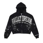 Толстовки на молнии Vale Forever Paint Zip Up Hoodie 'Black' 1