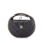 Стеганый клатч Chain Around Hobo Pouch 1
