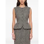herringbone peplum jacket 3