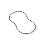 Серебряное колье Memento Mori Skull Rosary (9 мм) 2