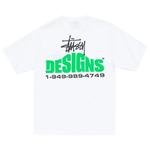 Футболки Stussy Designs Tee 'White' 3
