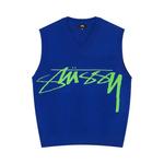 Свитеры Stussy Свитер-жилет «Blue» 1