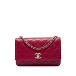 Стеганая сумка через плечо Trendy CC Wallet On Chain (2017-2018 годы) 1