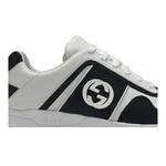 Кроссовки Gucci Leather Low Top 'Blue' 2