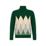 Classic Diamond intarsia sweater 1