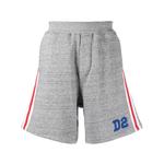 logo-embroidered striped track pants 1