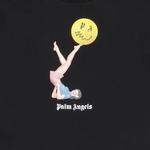 Футболки Palm Angels Juggler Pin Up Tee 'Черный/Розовый' 3