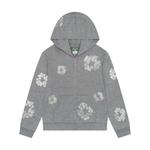 Худи Swarovski Wreath Grey на молнии 1