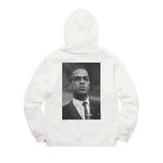 Худи Supreme Malcolm X Hooded Sweatshirt 'White' 2