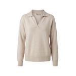 cashmere polo-collar sweater 1